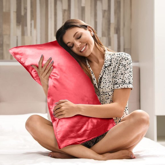 Oussum Other - Oussum Satin Pillowcase for Hair and Skin Luxury Bedding Pillowcase Set of 2